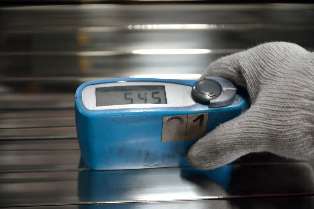 304不锈钢管亮度检测