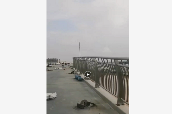 k8凯发鼎湖新区304不锈钢管桥梁护栏项目