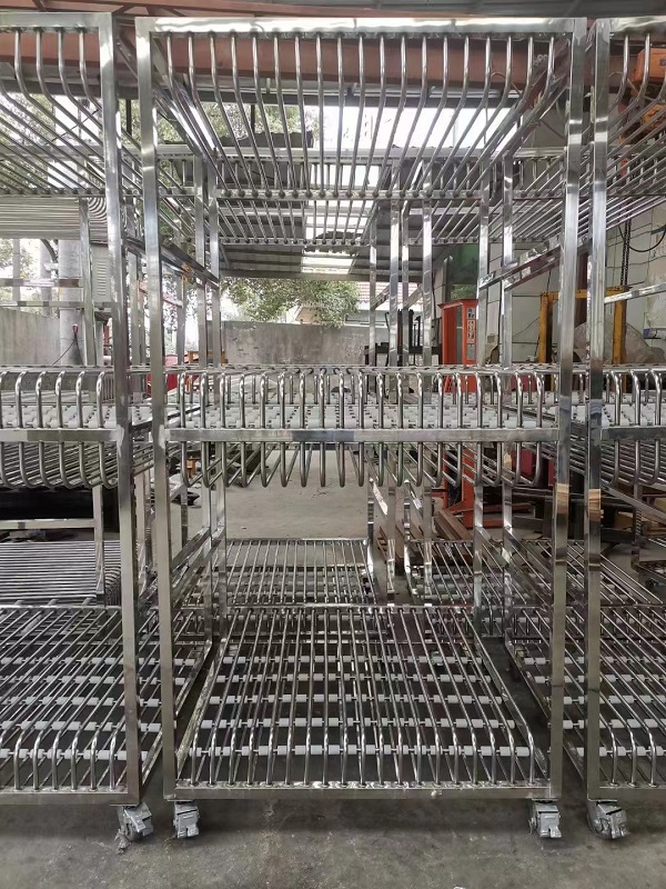 广东不锈钢管厂家k8凯发客户应用案例之不锈钢置物架